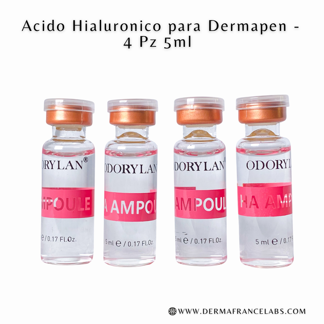 Acido Hialuronico para Dermapen -4 Pz 5ml