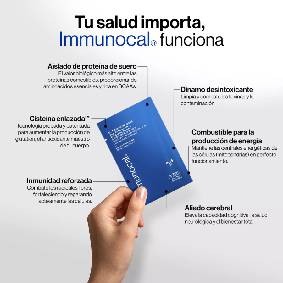 Immunocal - Precursor Natural De Glutatión (30 Unidades)