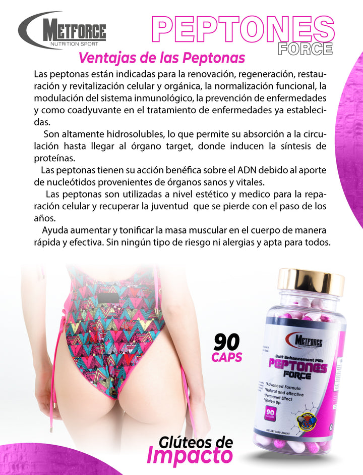 PEPTONAS EN PASTILLA (METFORCE)